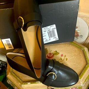 Awesome Talbots Black flats, size 9, brand new in original box.